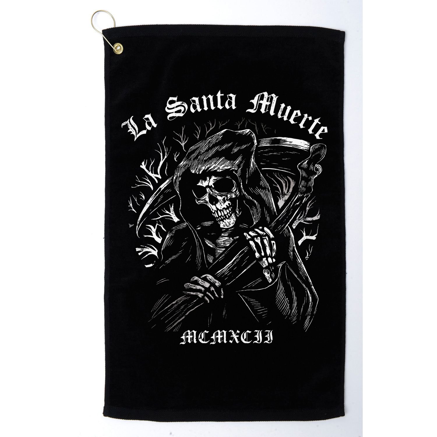 La Santa Muerte Golf Towel