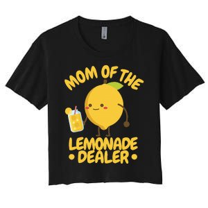 Lemonade Stand Mom Women's Crop Top Tee