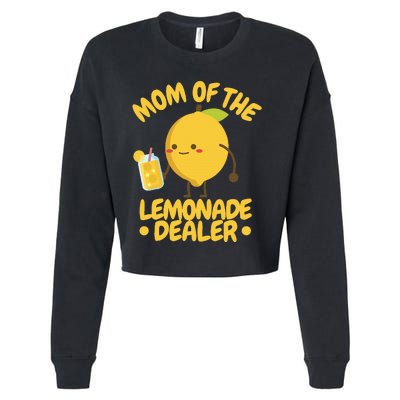 Lemonade Stand Mom Cropped Pullover Crew