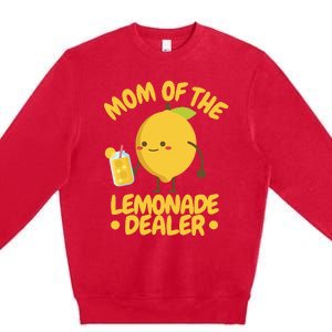 Lemonade Stand Mom Premium Crewneck Sweatshirt