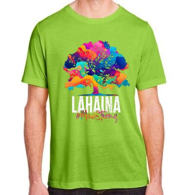 Lahaina Strong Maui Hawaii Old Banyan Tree Adult ChromaSoft Performance T-Shirt