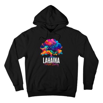 Lahaina Strong Maui Hawaii Old Banyan Tree Hoodie