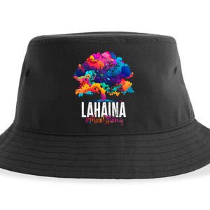 Lahaina Strong Maui Hawaii Old Banyan Tree Sustainable Bucket Hat