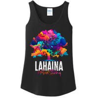 Lahaina Strong Maui Hawaii Old Banyan Tree Ladies Essential Tank