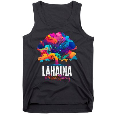 Lahaina Strong Maui Hawaii Old Banyan Tree Tank Top