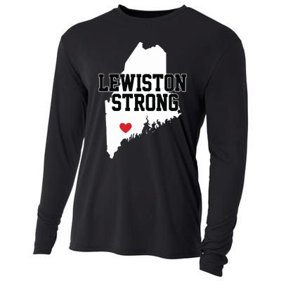 Lewiston Strong Maine Strong Cooling Performance Long Sleeve Crew