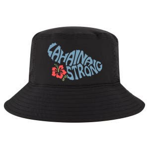 Lahaina Strong Maui Hawaii Shape Maui Hawaii Strong Maui Wildfire Lahaina Cool Comfort Performance Bucket Hat