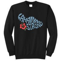 Lahaina Strong Maui Hawaii Shape Maui Hawaii Strong Maui Wildfire Lahaina Sweatshirt