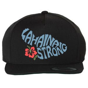 Lahaina Strong Maui Hawaii Shape Maui Hawaii Strong Maui Wildfire Lahaina Wool Snapback Cap