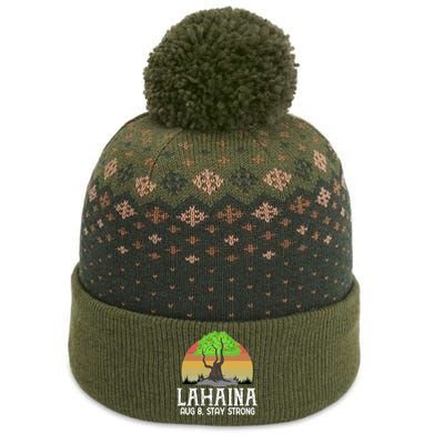 Lahaina Survivor Maui Hawaii Strong The Baniff Cuffed Pom Beanie