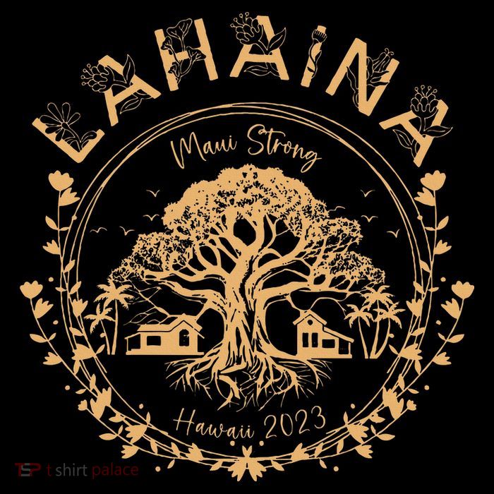 Lahaina Strong Maui Hawaii Old Banyan Tree saving squad City Backpack