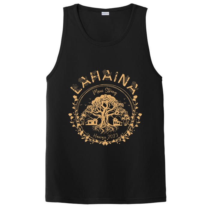 Lahaina Strong Maui Hawaii Old Banyan Tree saving squad PosiCharge Competitor Tank