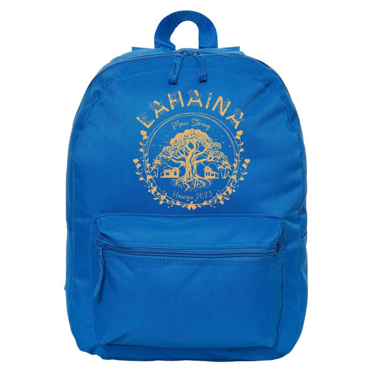 Lahaina Strong Maui Hawaii Old Banyan Tree saving squad 16 in Basic Backpack