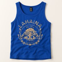 Lahaina Strong Maui Hawaii Old Banyan Tree saving squad Tank Top