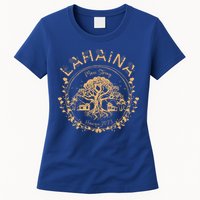 Lahaina Strong Maui Hawaii Old Banyan Tree saving squad Womens T-Shirt