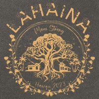 Lahaina Strong Maui Hawaii Old Banyan Tree saving squad Cotton Canvas Backpack