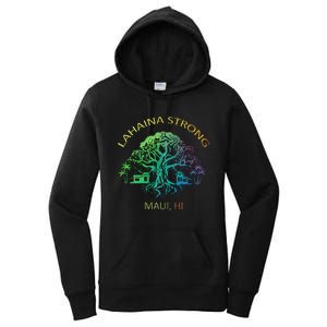 Lahaina Strong Maui Hawaii Old Banyan Tree saving thank you Women's Pullover Hoodie