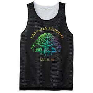 Lahaina Strong Maui Hawaii Old Banyan Tree saving thank you Mesh Reversible Basketball Jersey Tank