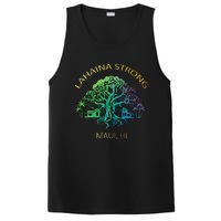 Lahaina Strong Maui Hawaii Old Banyan Tree saving thank you PosiCharge Competitor Tank