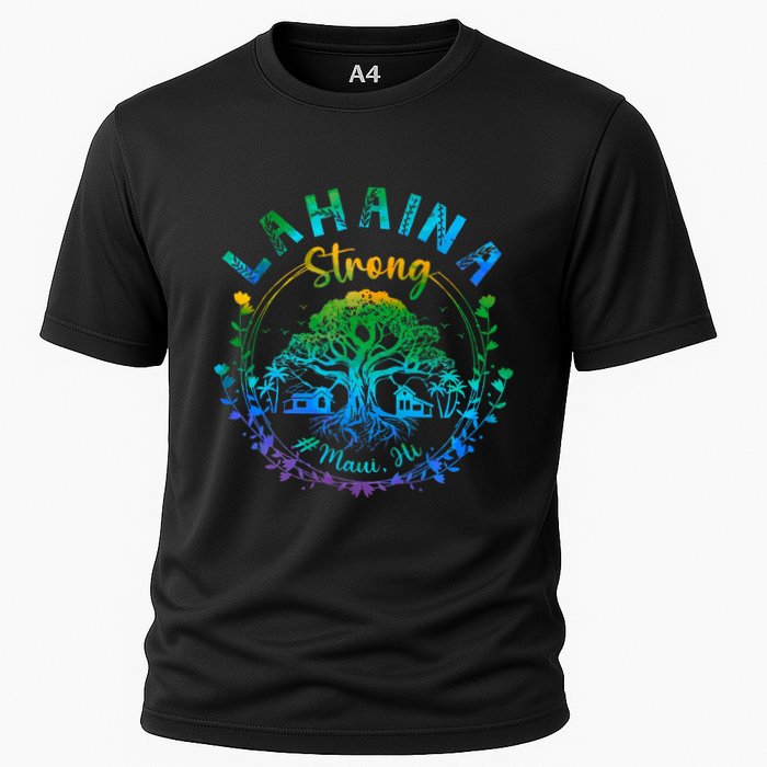 Lahaina Strong Maui Hawaii Old Banyan Tree saved majestic  Cooling Performance Crew T-Shirt