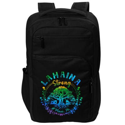 Lahaina Strong Maui Hawaii Old Banyan Tree saved majestic  Impact Tech Backpack
