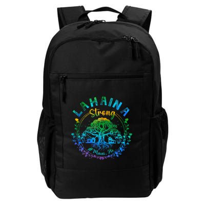 Lahaina Strong Maui Hawaii Old Banyan Tree saved majestic  Backpack