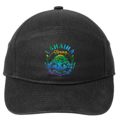 Lahaina Strong Maui Hawaii Old Banyan Tree saved majestic  7-Panel Snapback Hat