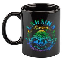 Lahaina Strong Maui Hawaii Old Banyan Tree saved majestic  11oz C Handle Ceramic Mug