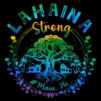 Lahaina Strong Maui Hawaii Old Banyan Tree saved majestic  Drawstring Bag