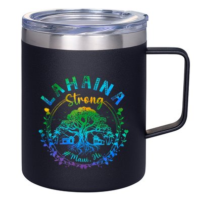 Lahaina Strong Maui Hawaii Old Banyan Tree saved majestic  12oz Stainless Steel Coffee Mug