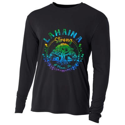 Lahaina Strong Maui Hawaii Old Banyan Tree saved majestic  Cooling Performance Long Sleeve Crew