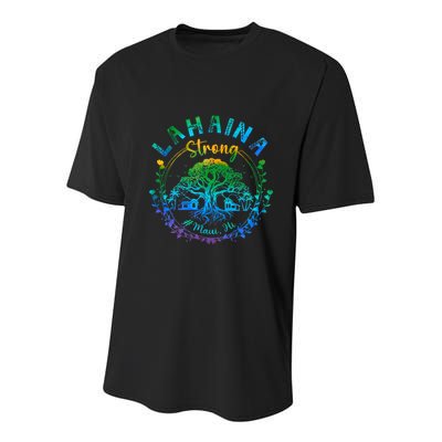Lahaina Strong Maui Hawaii Old Banyan Tree saved majestic  Youth Performance Sprint T-Shirt