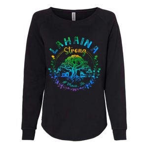 Lahaina Strong Maui Hawaii Old Banyan Tree saved majestic  Womens California Wash Sweatshirt