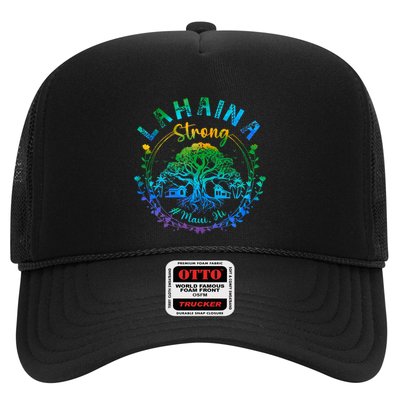Lahaina Strong Maui Hawaii Old Banyan Tree saved majestic  Trucker Hat