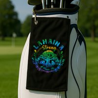 Lahaina Strong Maui Hawaii Old Banyan Tree saved majestic  Golf Towel