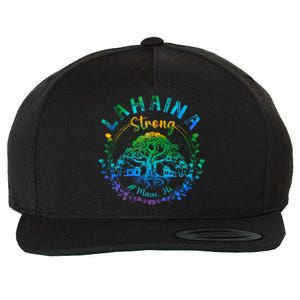 Lahaina Strong Maui Hawaii Old Banyan Tree saved majestic  Wool Snapback Cap