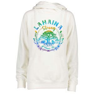 Lahaina Strong Maui Hawaii Old Banyan Tree saved majestic  Womens Funnel Neck Pullover Hood