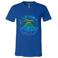 Lahaina Strong Maui Hawaii Old Banyan Tree saved majestic  V-Neck T-Shirt
