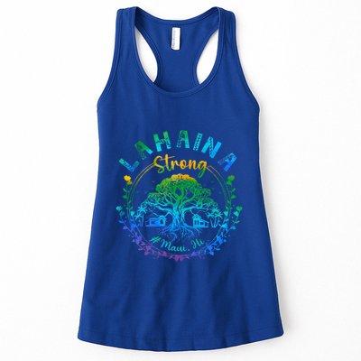 Lahaina Strong Maui Hawaii Old Banyan Tree saved majestic  Womens Tank Top