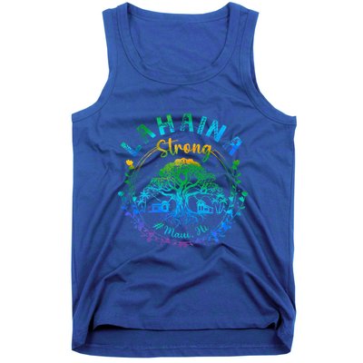Lahaina Strong Maui Hawaii Old Banyan Tree saved majestic  Tank Top