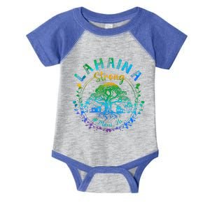 Lahaina Strong Maui Hawaii Old Banyan Tree saved majestic  Infant Baby Jersey Bodysuit