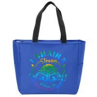 Lahaina Strong Maui Hawaii Old Banyan Tree saved majestic  Zip Tote Bag