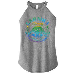 Lahaina Strong Maui Hawaii Old Banyan Tree saved majestic  Women's Perfect Tri Rocker Tank