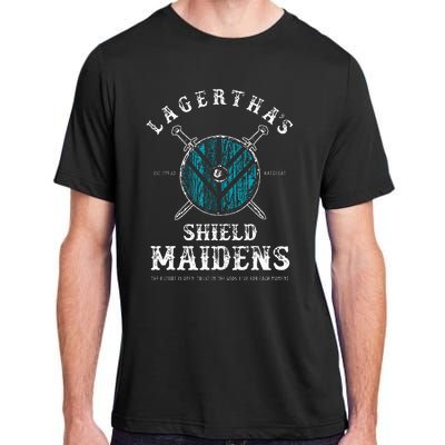 LagerthaS Shield Maidens Viking Warrior Shieldmaiden Adult ChromaSoft Performance T-Shirt