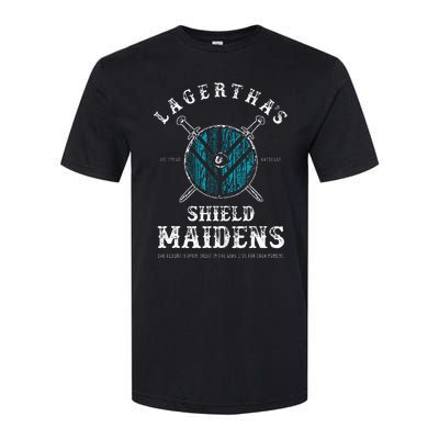 LagerthaS Shield Maidens Viking Warrior Shieldmaiden Softstyle CVC T-Shirt