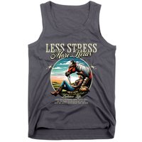 Less Stress More Relax Cowgirl Tank Top