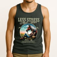 Less Stress More Relax Cowgirl Tank Top