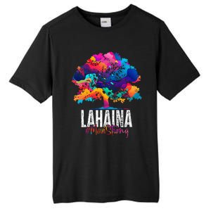 Lahaina Strong Maui Hawaii Old Banyan Tree Tall Fusion ChromaSoft Performance T-Shirt