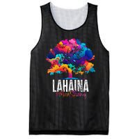 Lahaina Strong Maui Hawaii Old Banyan Tree Mesh Reversible Basketball Jersey Tank