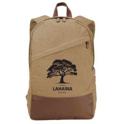 Lahaina Support Maui Strong Cotton Canvas Backpack